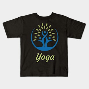 All I Need Is Love And Yoga And A Dog Kids T-Shirt